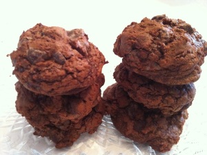 Rich Chocolate Brownie Cookies