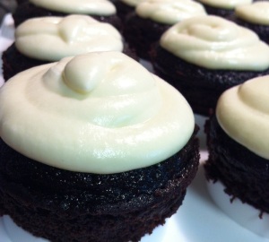 Black and White Chocolate Cupcakes (A Seat at the Table)