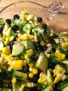 Blueberry Corn Salad (A Seat at the Table)