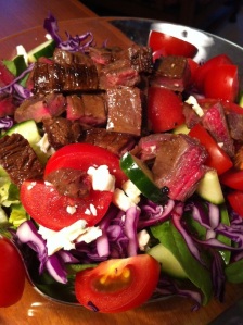 Steak and Blue Cheese Salad (A Seat at the Table)