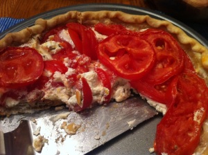 Tomato-Goat Cheese Tart (A Seat at the Table)